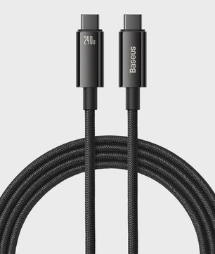 Baseus 240W PD 3.1 USB-C Kabel - Snel Opladen voor MacBook, Samsung, Xiaomi, iPad