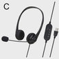 3.5mm/USB Computer Headset met Noise Cancelling Microfoon - Stereo Bedraad