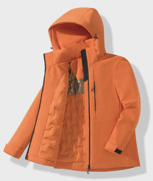 Unisex Waterdichte Fleece Winterjas - Winddicht, Thermisch & Ademend