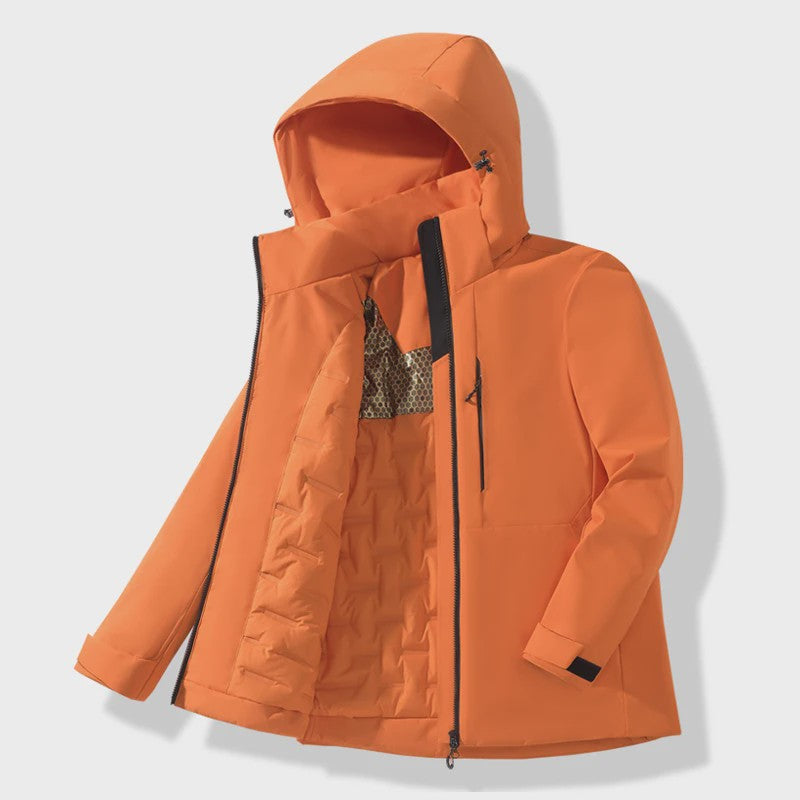 Unisex Waterdichte Fleece Winterjas - Winddicht, Thermisch & Ademend