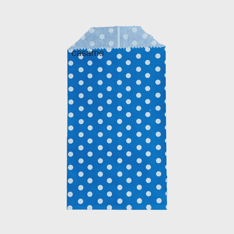 Kleine Kraft Papieren Zakjes met Stippen - Set van 10, 25 of 50 stuks - Ideaal voor Feestjes, Cadeaus en Kaarten