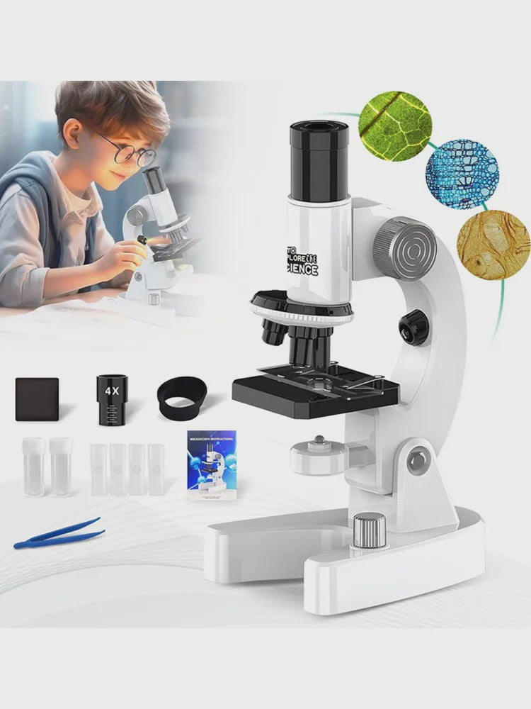 Krachtige 4800x HD Microscoop voor Studenten en Kinderen - Educatief Lab Geschenk