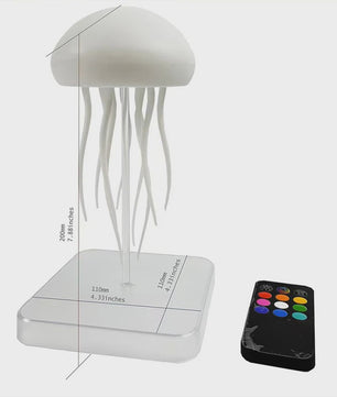 LED Kwallenlamp met 9 Tentakels, Kleurverloop & Afstandsbediening - Sfeervolle Decoratie