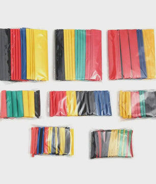 Set Hittekrimpbuis 2:1 - Diverse Aantallen (164-800 Stuks) voor Kabelisolatie en Reparatie