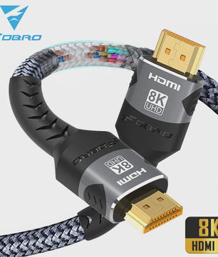 HDMI 2.1 Kabel 8K@60Hz & 4K@120Hz - 48Gbps, eARC, HDR voor PS5, PC, Laptop