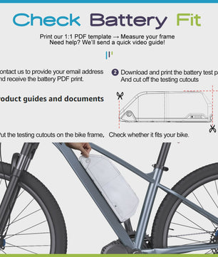 Varstrom E-bike Batterij 36V/48V/52V - Krachtige Lithium Accu met 40A BMS & Lange Levensduur