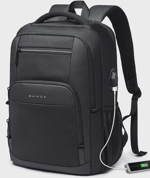 BANGE Waterdichte Laptop Rugzak 15.6 inch met USB Laadpoort - Multifunctioneel voor Reizen, School & Werk
