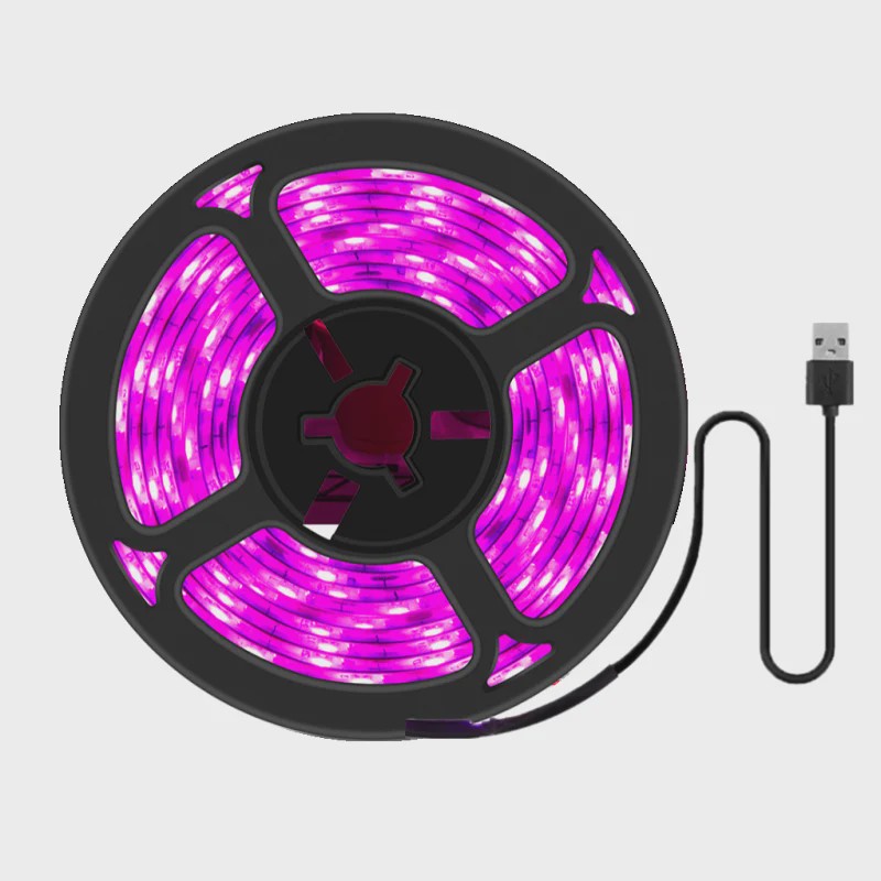 Full Spectrum LED Groeilamp USB - 0.5m, 1m, 2m - Plantenlamp voor Binnen, Kas & Hydroponics