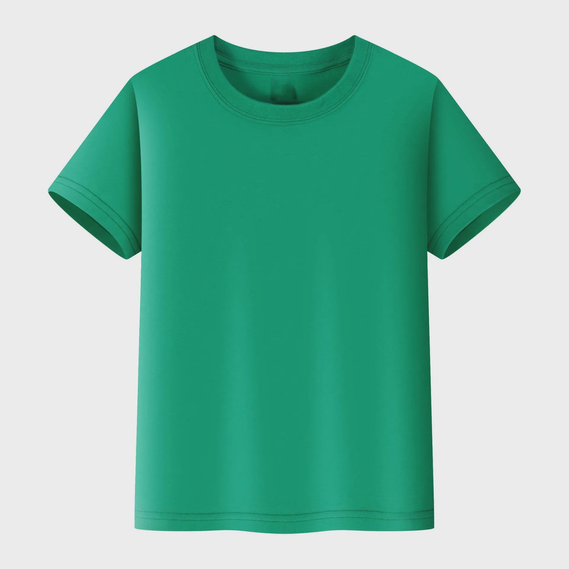 Basic Katoenen T-shirt voor Kinderen & Baby's - Jongens & Meisjes - Wit & Roze - Maten 1 t/m 14 Jaar