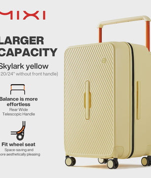 Mixi 26-inch Hardside Trolley Koffer - Ruim, Lichtgewicht en Duurzaam Reisbagage