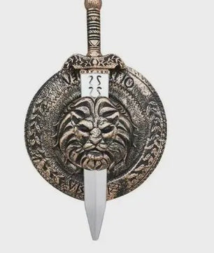 Romeinse Gladiator Kostuum voor Mannen - Middeleeuwse Ridder Verkleedkostuum voor Carnaval & Halloween