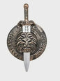 Romeinse Gladiator Kostuum voor Mannen - Middeleeuwse Ridder Verkleedkostuum voor Carnaval & Halloween