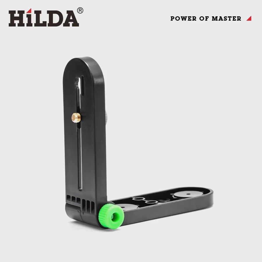HILDA Mini Laser Level Muurbeugel met 180° Verstelbaarheid en Sterke Magneet