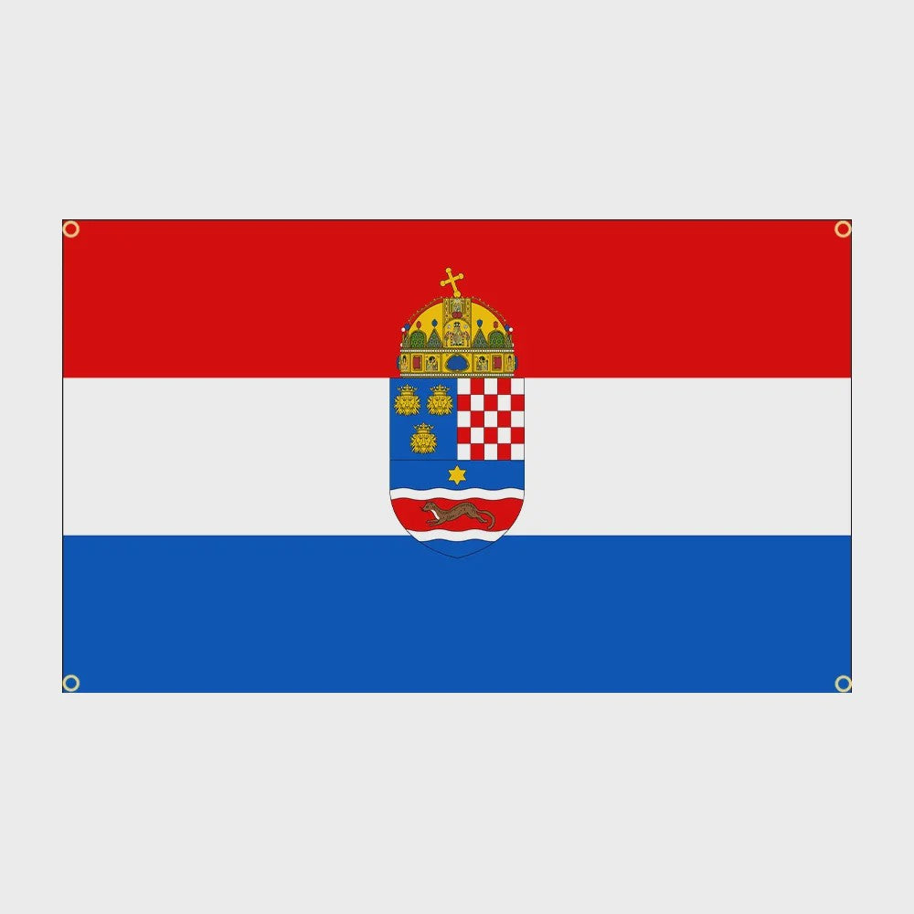 Historische Hongarije Vlag 90x150cm (1920-1946)