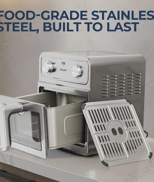 Ruime Airfryer Oven (6.5L) - Perfect voor Gezonde Maaltijden en Babyvoeding