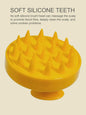 Siliconen Hoofdmassage Borstel - Zachte Scalp Massager voor Shampoo & Ontspanning