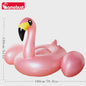 Opblaasbare Flamingo Zwemband - XL Roze Goud - Strand & Zwembad Plezier