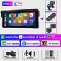 Jansite 8.1" Motorfiets GPS Navigatie met 4K DVR, CarPlay & Android Auto