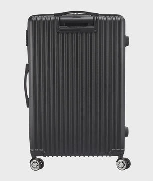 Set van 3 Zwarte Hardcase Koffers met TSA-slot en Dubbele Wielen (M/L/XL)