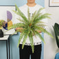Grote Kunstplant Varen Tropische Palm 50/65cm - Hangend en Vallende Bladeren