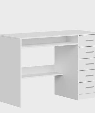 Modern Computerbureau met 5 Lades - Stijlvol en Functioneel Bureau voor Kantoor & Studie