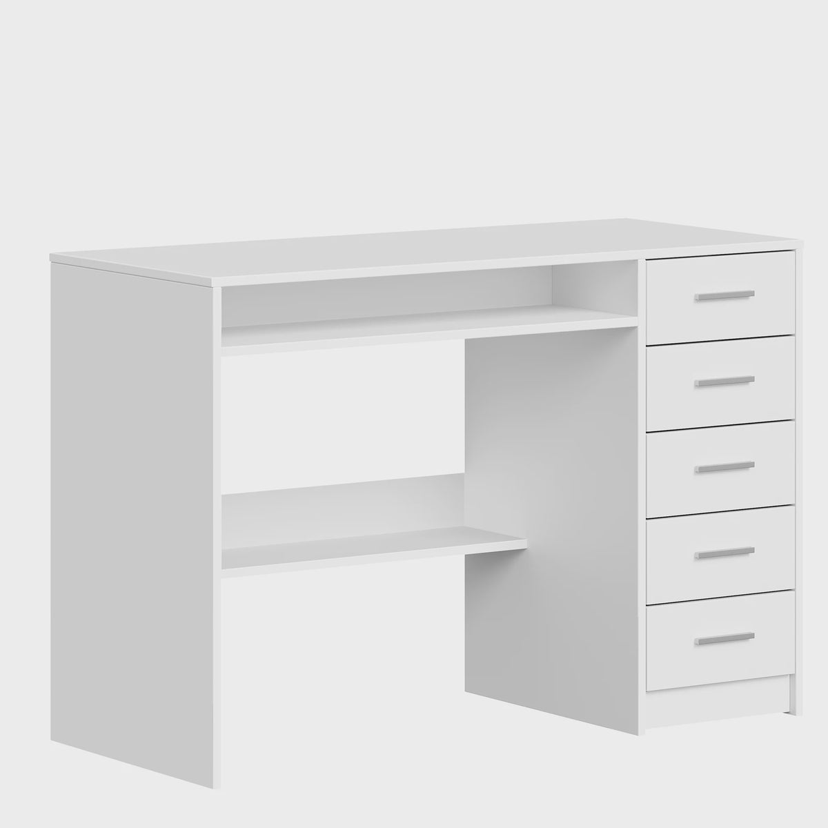 Modern Computerbureau met 5 Lades - Stijlvol en Functioneel Bureau voor Kantoor & Studie