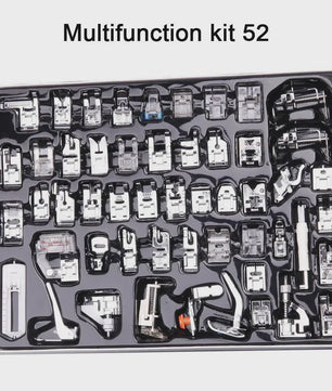 Uitgebreide Set Naaimachine Voetjes (11-82 Stuks) - Multifunctioneel voor Diverse Stijlen