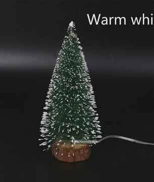 Mini Kerstboom met LED Verlichting - Sfeervolle Tafeldecoratie in 4 Maten