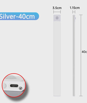 Draadloze LED Lamp met Bewegingssensor - USB Oplaadbaar voor Kast, Keuken & Slaapkamer