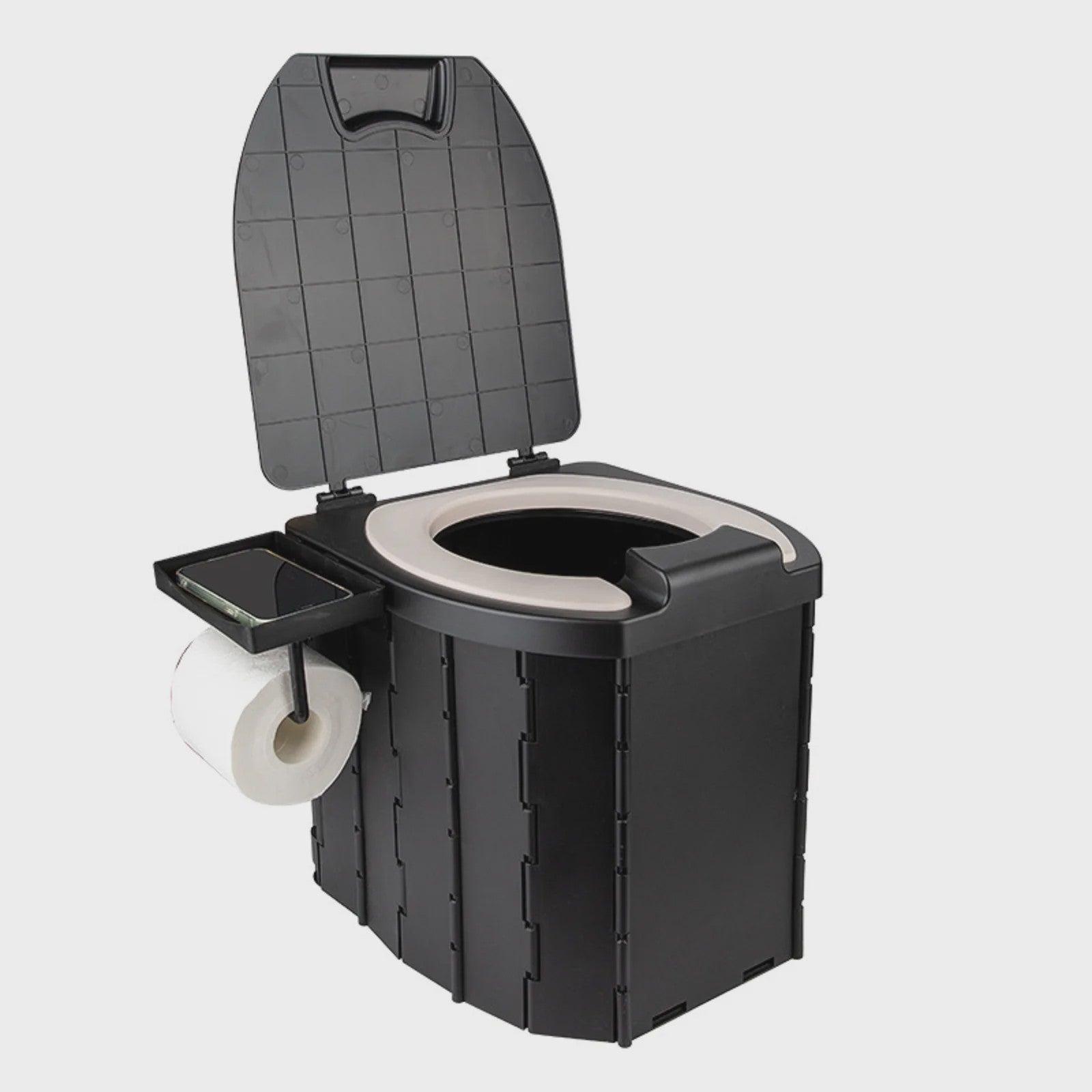 Draagbaar Opvouwbaar Toilet - Inklapbaar Noodtoilet voor Auto, Camping & Reizen