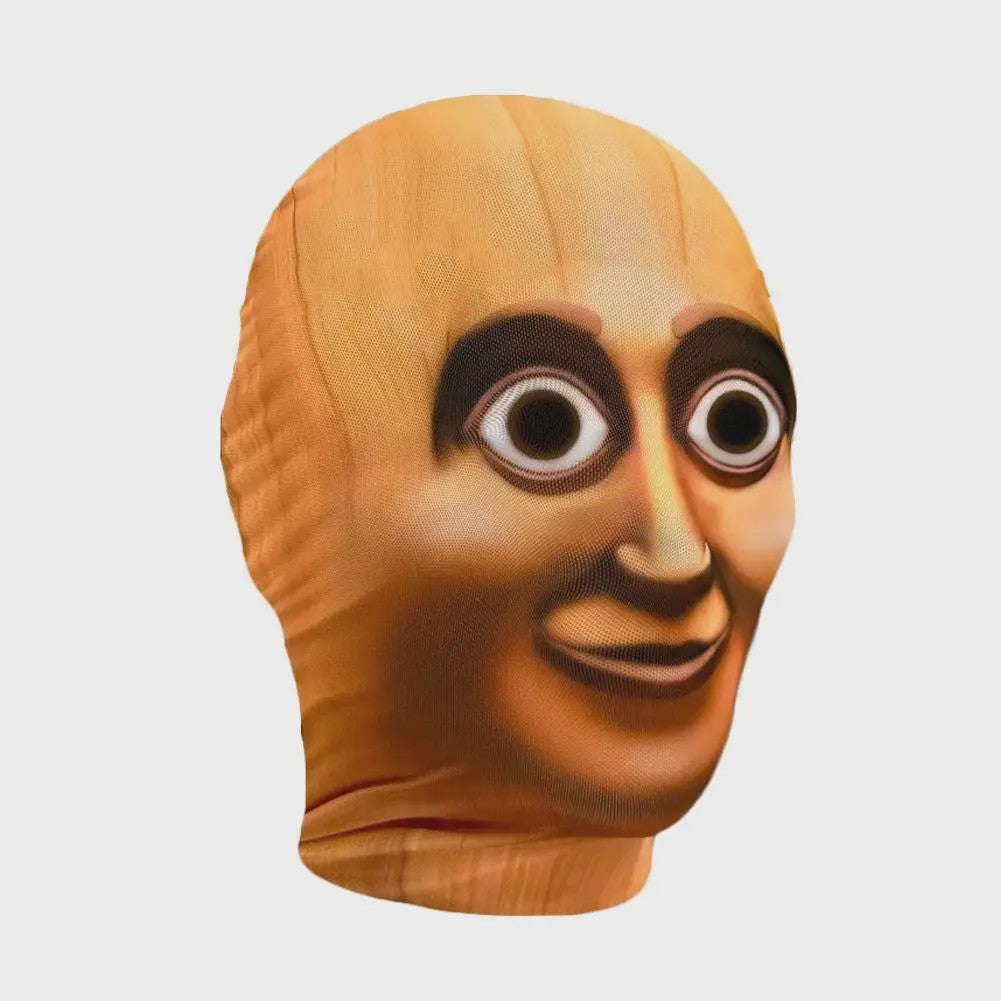 3D Geprinte Volledig Gezicht Masker Balaclava - Elastische Mesh Hoofddeksel voor Cosplay & Feestkostuums