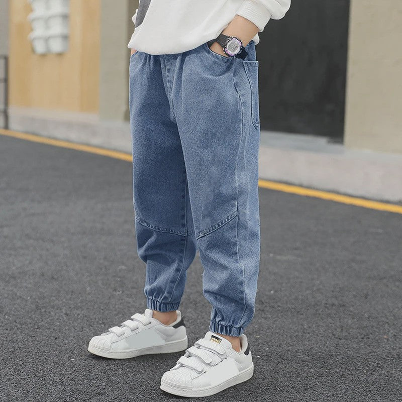 Stoere Slim Fit Jeans voor Jongens | Lente & Herfst | Casual & Trendy | Kindercadeau