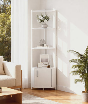 5-Laags Hoek Kast Organizer - Ruimtebesparend en Multifunctioneel