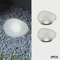 Solar Tuinlamp Steen - Decoratieve LED Verlichting voor Buiten