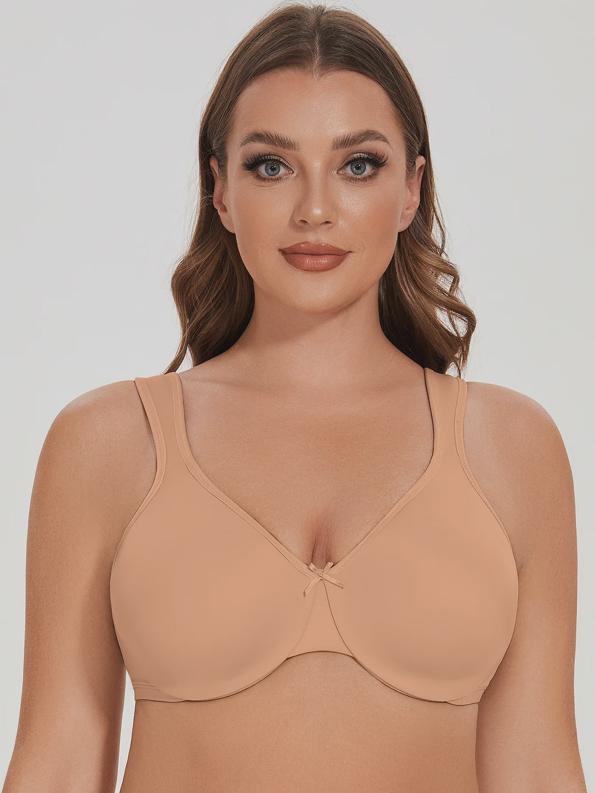 MELENECA Plus Size BH - Naadloze Minimizer met Beugel voor Optimaal Comfort