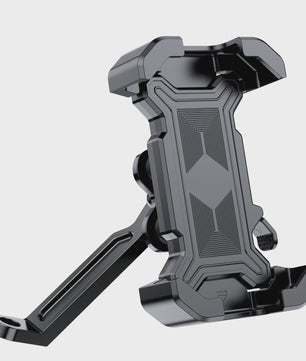 Schokvrije Telefoonhouder voor Fiets, Motor & Scooter - 360° Draaibaar (4.7-7 inch)