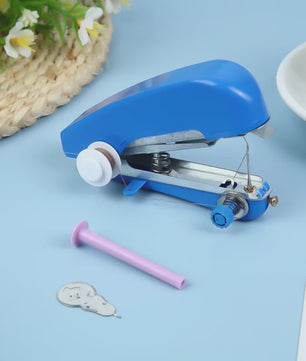 Handzame Mini Naaimachine - Draadloos en Draagbaar voor Snelle Reparaties