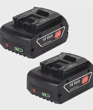 Bosch 18V 8.0Ah Li-ion Accu - Krachtige Vervanging voor GBA, GSR, GSB Power Tools