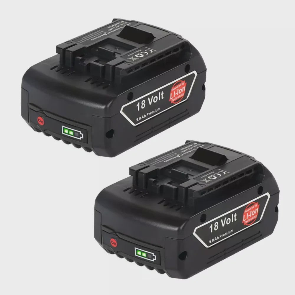 Bosch 18V 8.0Ah Li-ion Accu - Krachtige Vervanging voor GBA, GSR, GSB Power Tools