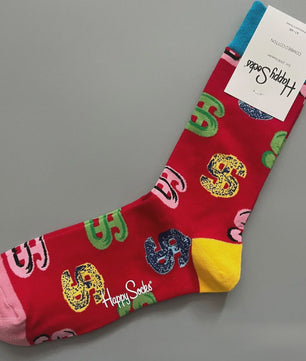Happy Socks Heren Sokken Katoen - Maat 41-46 EU