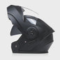 BLD Flip-Up Motorhelm Modulair ABS Dubbel Vizier DOT Goedgekeurd