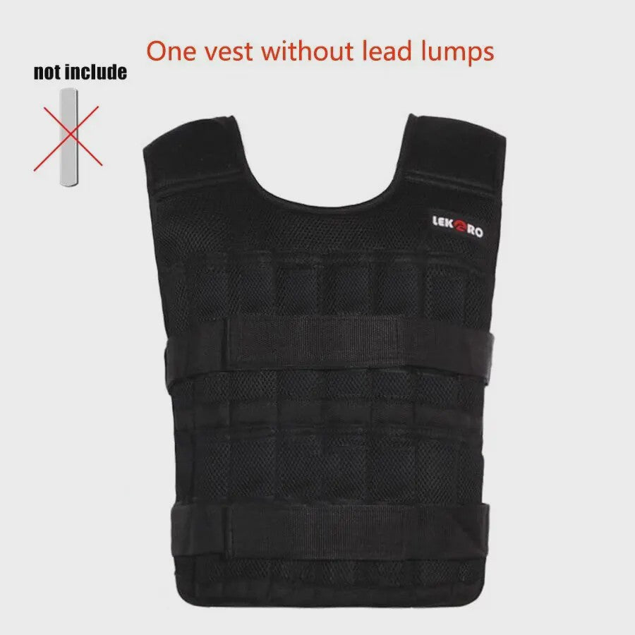 Verstelbaar Trainingsvest met Gewichten (20kg) voor Fitness, Hardlopen & Krachttraining