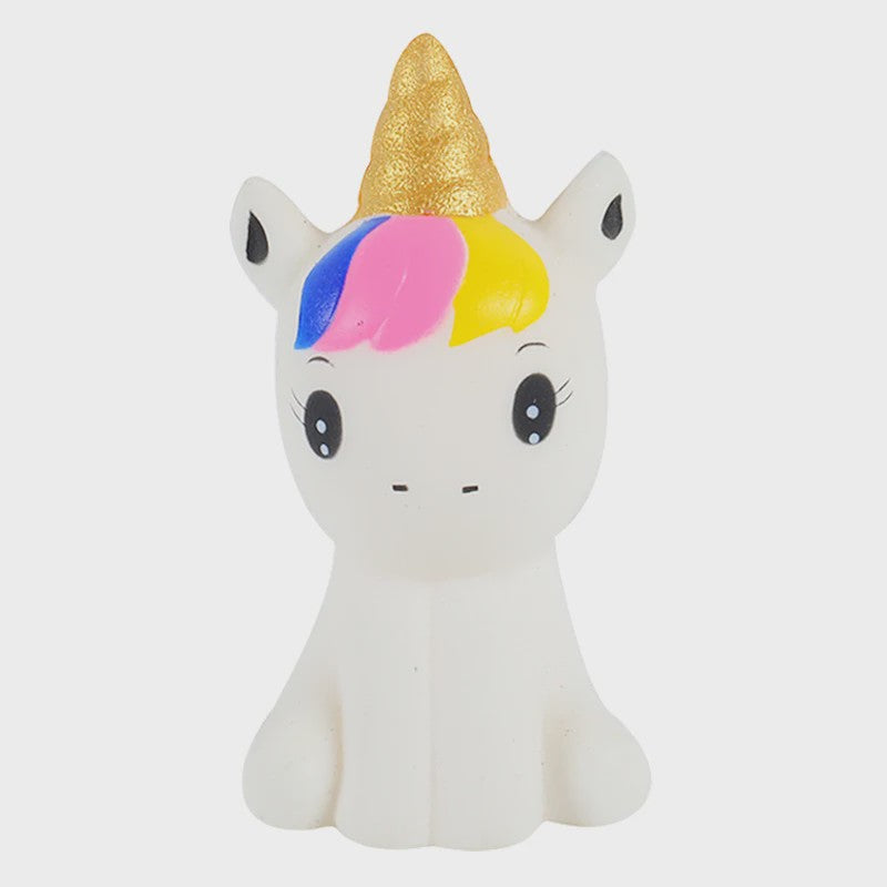 Schattige Squishy Eenhoorn Speelgoed - Langzaam Rijzend, Zacht & Geurend Stressverlichter voor Kinderen