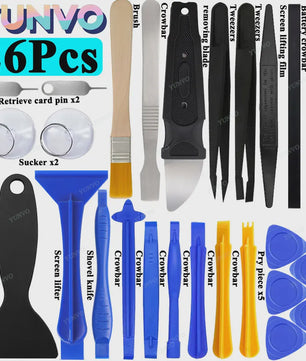 Professionele Reparatie Tool Kit voor Mobiele Telefoons - Precisie Schroevendraaiers & Openingsgereedschap