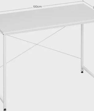 Moderne Metalen Bureau - Computer, Werk, Studie & Gaming Tafel