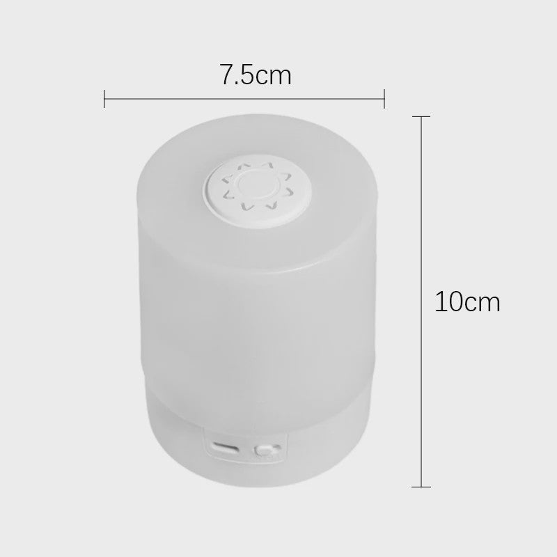 Dimbare LED Nachtlamp met Oplaadbare Batterij en Touch Bediening - Sfeervolle Sfeerverlichting