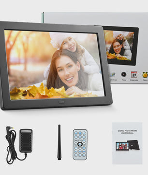 32GB Smart Digital Photo Frame 8'' Digital Photo Frame With Remote Control With 1280x800 IPS HD Touch Screen Wall Mountable