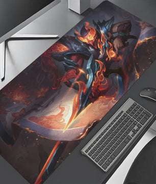 League of Legends Jhin XXL Gaming Mouse Pad - 900x400mm Speelmat voor PC & Bureau