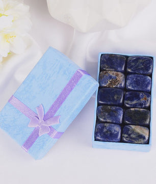 Set van 10 Natuurlijke Getrommelde Kristallen (15-20mm) - Mix van Edelstenen voor Chakra Healing & Decoratie