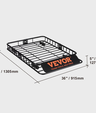 Robuuste Dakdrager Bagagemand 46"/51" - Extra Laadruimte voor SUV & Truck